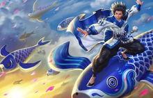 庄周新皮肤最新爆料,庄周新皮肤惊艳亮相，翩翩起舞间演绎古典美学  第3张